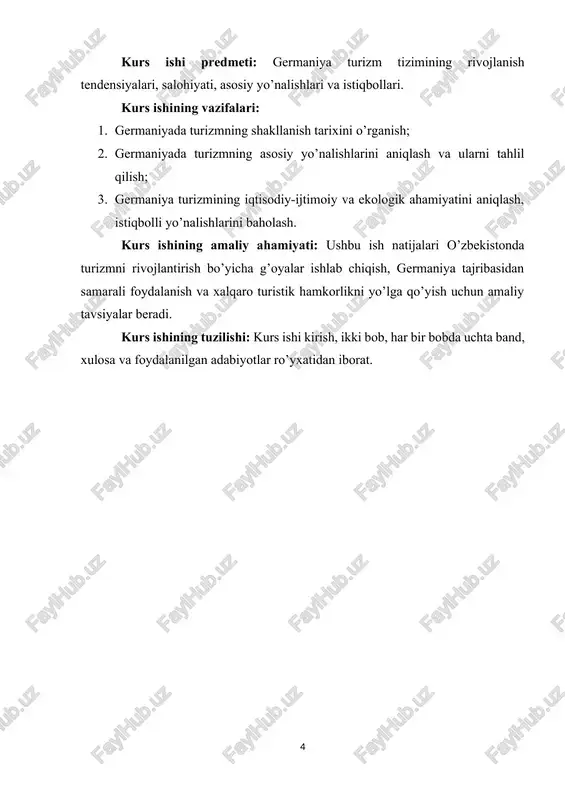 o’lish va o’zini kashf qilish kabi ehtiyojlarini qondiradi. sayohat qilish insonlarga kundalik rutinadan chiqishga, yangi his-tuyg’ularni boshdan kechirishga va ruhiy holatini yaxshilashga yordam beradi. turizm motivatsiyasini tushunish, turistik mahsulotlarni ishlab chiqish va marketing strategiyalarini rejalashtirish uchun juda muhimdir. geografik nuqtai nazardan turizm, ma'lum bir hududning tabiiy va madaniy resurslaridan foydalanish bilan bog’liq. turistik joylar o’zining noyob landshaftlari, iqlimi, flora va faunasi, shuningdek, tarixiy obidalari, arxeologik yodgorliklari va madaniy an'analari bilan sayohatchilarni jalb qiladi. turizmni barqaror rivojlantirish hududning ekologik muvozanatini saqlash, tabiiy resurslardan oqilona foydalanish va atrof-muhitga salbiy ta'sirni minimallashtirishni talab qiladi. tarixiy nuqtai nazardan turizm, insoniyat tarixining ajralmas qismi bo’lib kelgan. qadim zamonlardan buyon odamlar savdo, diniy ziyorat, davolanish yoki oddiy qiziqish maqsadida sayohat qilishgan. o’rta asrlarda ziyoratgohlar va savdo yo’llari turizmning ilk shakllari bo’lgan. keyinchalik, buyuk geografik kashfiyotlar va sanoat inqilobi transport va aloqa vositalarining rivojlanishiga olib keldi, bu esa turizmning ommaviylashuviga zamin yaratdi. xix asrda temir yo’llarning paydo …