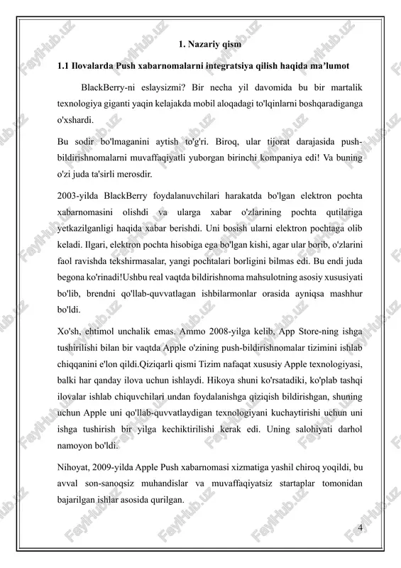 e, google veb-brauzeriga yo'l oldi. keyin, 2016 yilda gcm fcm yoki firebase cloud messagingga aylandi. bu veb-saytlar uchun push-bildirishnomalarni amalga oshirish jarayonini soddalashtirdi. ma'lum bo'lishicha, firefox, safari, opera va chrome brauzerlari veb-push xabarnomalarini qo'llab-quvvatlaydi. va, albatta, o'z tuziga arziydigan har qanday dastur ularni yuboradi.ular bugungi onlayn tajribaning doimo mavjud xususiyatidir. 1-rasm push bildirishnomasi, shuningdek, server push deb ham ataladi , bu internetga asoslangan xabar bo'lib, u serverdan, ilova serveridan yoki veb-serverdan qurilmaga yetkaziladi. e'tiborga olish kerak bo'lgan asosiy narsa shundaki, u qurilma foydalanuvchisi emas, balki xabarni boshlagan serverdir. quyida veb-push bildirishnomalari qanday ishlashini tushuntirishning interaktiv usuli keltirilgan. birinchi qadam - "ro'yxatdan o'tish" bosqichi (bu haqda biz sahifaning pastki qismida batafsil yoritamiz), bu erda siz bilan bog'lanishga ruxsat beriladi. yuborish tugmasini bosish qurilmangizga haqiqiy veb-pushni yetkazib beradi aytaylik, siz smartfoningizdan foydalanmayapsiz (yaxshi, biz haftasiga o'rtacha 24 soatni telefonlarimizga qaraymiz! ). u sizga yaqin stolda o'tiribdi. to'satdan siz bildirishnoma ovozini eshitasiz (yoki …