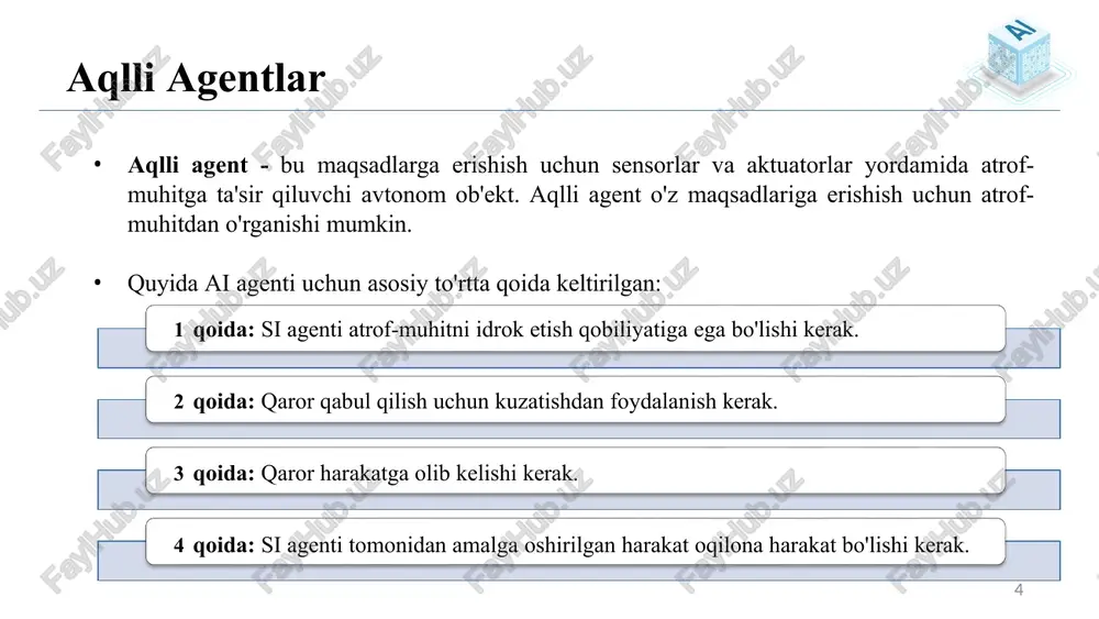 sun`iy intellekt daqiqi agentlar - Page 4