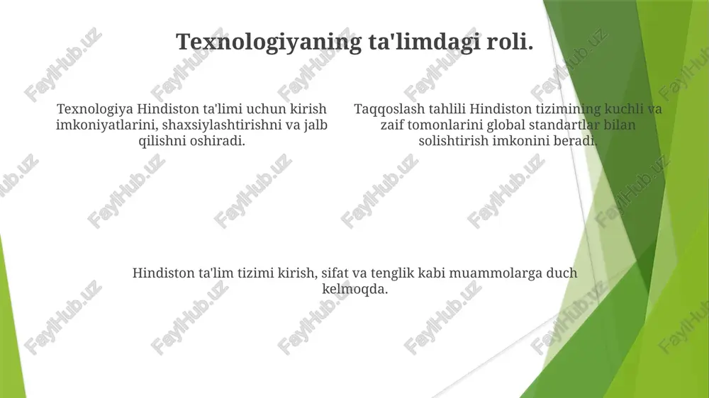 hindiston ta'lim tizimi va qiyosiy tahlil - Page 4
