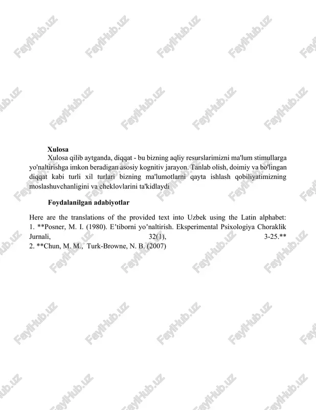 diqqat va uning turlari - Page 4