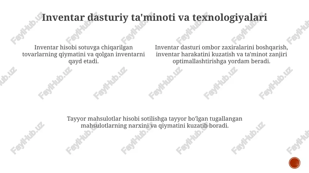 xomashyo va tayyor mahsulot hisobi - Page 4