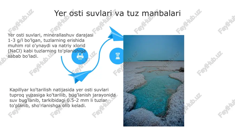 yer osti suvlarining tuzlar to‘planishidagi roli - Page 4