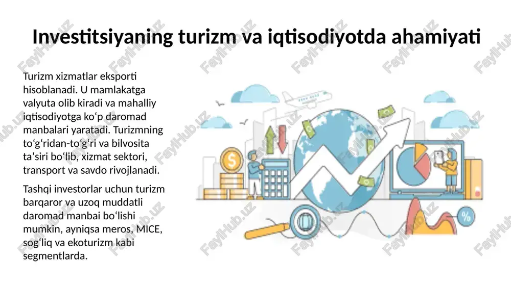 turizm sohasida investitsiyaga oid asosiy tushunchalar - Page 4