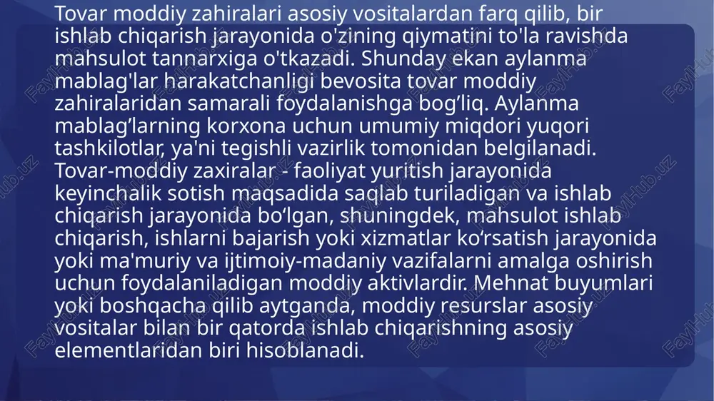 shish sanalari qayd etiladi. odatda, mol yetkazib beruvchi korxonalardan materiallarni ta’minot bo‘limi ekspeditori yetkazib beradi. mol yetkazib beruvchi yoki transport tashkiloti omboridan materiallarni olish uchun buxgalter ekspeditorga m-2, m-2a shakldagi ishonchnoma yozib beradi. ishonchnoma ma’lum moddiy qiymatliklarni boshqa korxonadan olishda alohida mansabdor shaxsning o‘z korxonasi nomidan chiqish huquqlarini rasmiylashtirish uchun qo‘llaniladi. ishonchnomalarni to‘ldirish tartibi “tovar-moddiy boyliklarni olishga ishonchnomalar berish va ularni ishonchnomalar bo‘yicha berish tartibi to‘g‘risida”gi nizomga asosan belgilangan. moddiy boyliklarni olishga beriladigan ishonchnoma - korxona mol yetkazib beruvchilaridan tovar-moddiy boyliklarni olish uchun o‘z vakiliga beradigan hujjatidir. mol yetkazib beruvchi yoki transport tashkiloti omboridan materiallarni olish uchun ta’minotchiga buxgalteriya tomonidan 15 kundan oshmaydigan muddatga ishonchnoma beriladi. ishonchnoma olish huquqiga ega bo‘lgan xodimlar ro‘yxati korxona rahbari tomonidan tasdiqlanadi. image1.jpg /docprops/thumbnail.jpeg