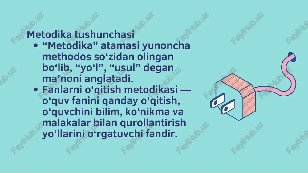 fanlarni o’qitish metodikasi tarixi mavzusida slayd. ppt - Page 4