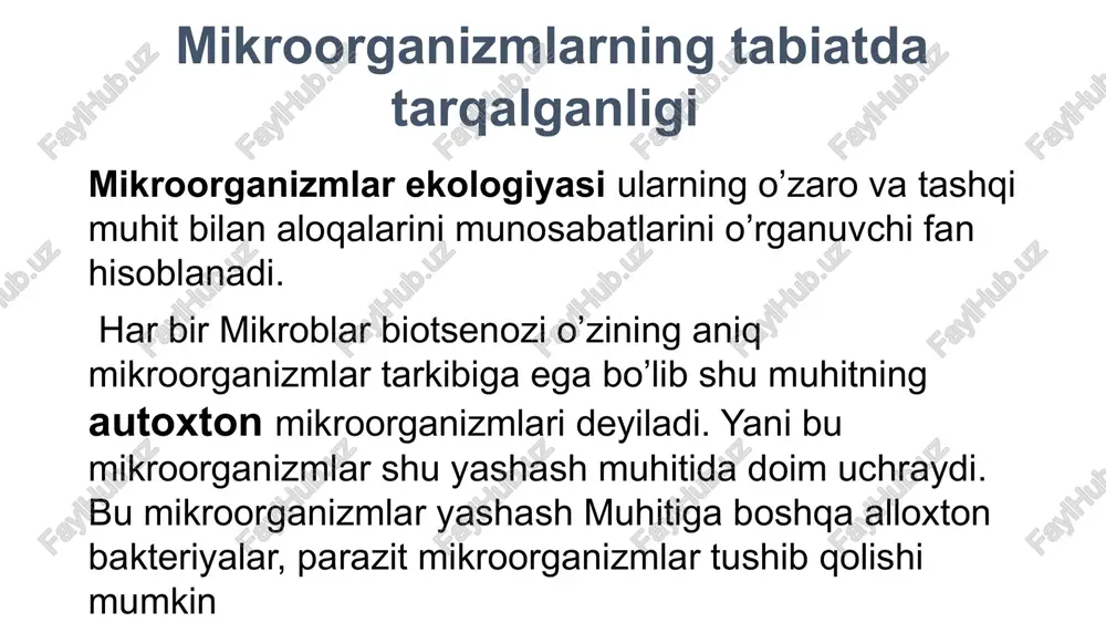 mikroorganizmlar ekologiyasi - Page 4