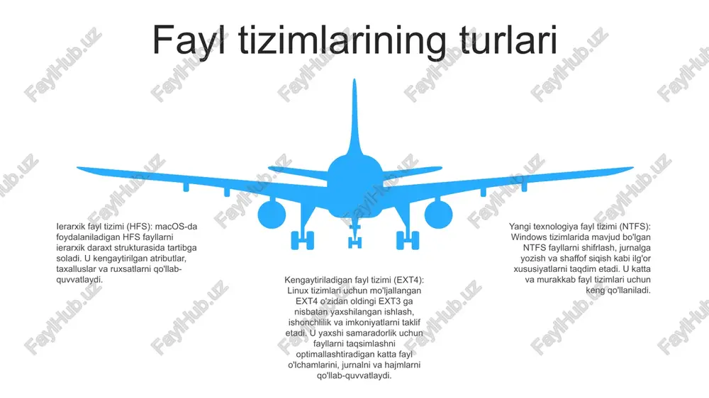 inot yoki apparat vositalaridan foydalangan holda tizim tasvirlarini tiklash. ma'lumotlarni qayta tiklashning ilg'or usullari: raid-ni tiklash, sud-tibbiy ma'lumotlarni tahlil qilish va ma'lumotlarni o'ymakorligi kabi ixtisoslashtirilgan usullar ma'lumotlarni murakkab yoki jiddiy yo'qotish stsenariylaridan tiklashga imkon beradi. raid (mustaqil disklarning ortiqcha massivi) mustaqil disklarning ortiqcha massivi (raid): yaxshilangan ishlash va ishonchlilikni ta'minlash uchun bir nechta qattiq disklardan foydalanadigan ma'lumotlarni saqlash arxitekturasi. fayl va disklarga xizmat ko'rsatish dasturlari: fayl tizimlari va saqlash qurilmalarini boshqarish va texnik xizmat ko'rsatish funktsiyalarini ta'minlaydigan dasturiy ta'minot dasturlari. raid: unumdorlik va ishonchlilikni oshirish uchun bir nechta disk drayverlarini bitta mantiqiy blokga birlashtirgan ma'lumotlarni saqlash texnologiyasi. san (saqlash hududi tarmog'i) san (storage area network) san saqlash qurilmalarini serverlarga ulab, bir nechta serverlarda saqlash resurslariga umumiy foydalanish imkonini beruvchi maxsus yuqori tezlikdagi tarmoqdir. fayl va disklarga xizmat ko'rsatish utilitalariushbu yordamchi dasturlar tarmoq orqali fayllar va disklarga kirishni ta'minlaydi va bir nechta foydalanuvchilarga ma'lumotlar va saqlash resurslarini almashish imkonini beradi. masalan, …