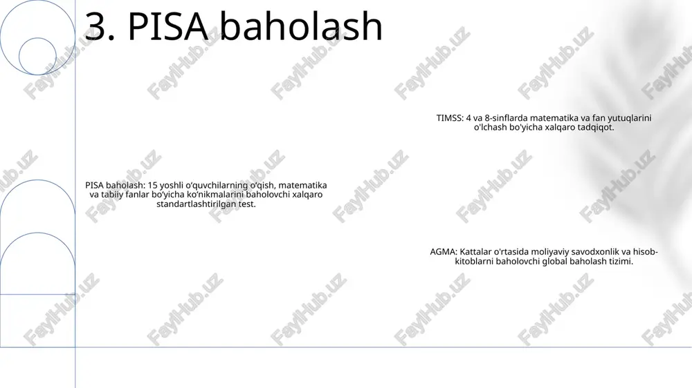 xalqaro baholash dasturlari test namunalari - Page 4