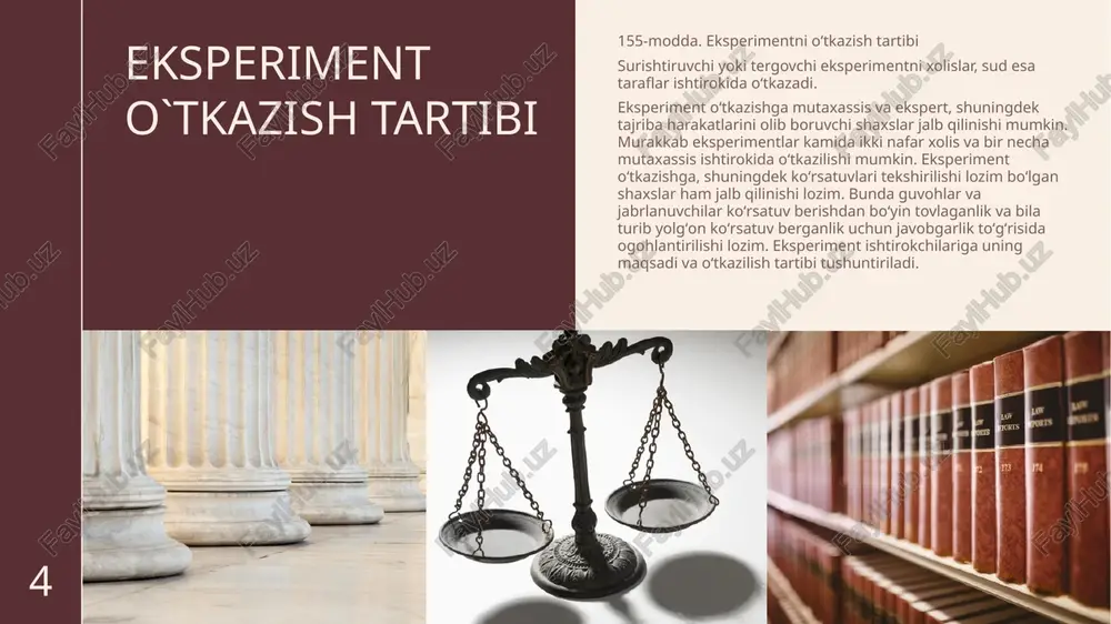 eksperiment 153-modda.eksperiment oʻtkazish uchun asoslar - Page 4