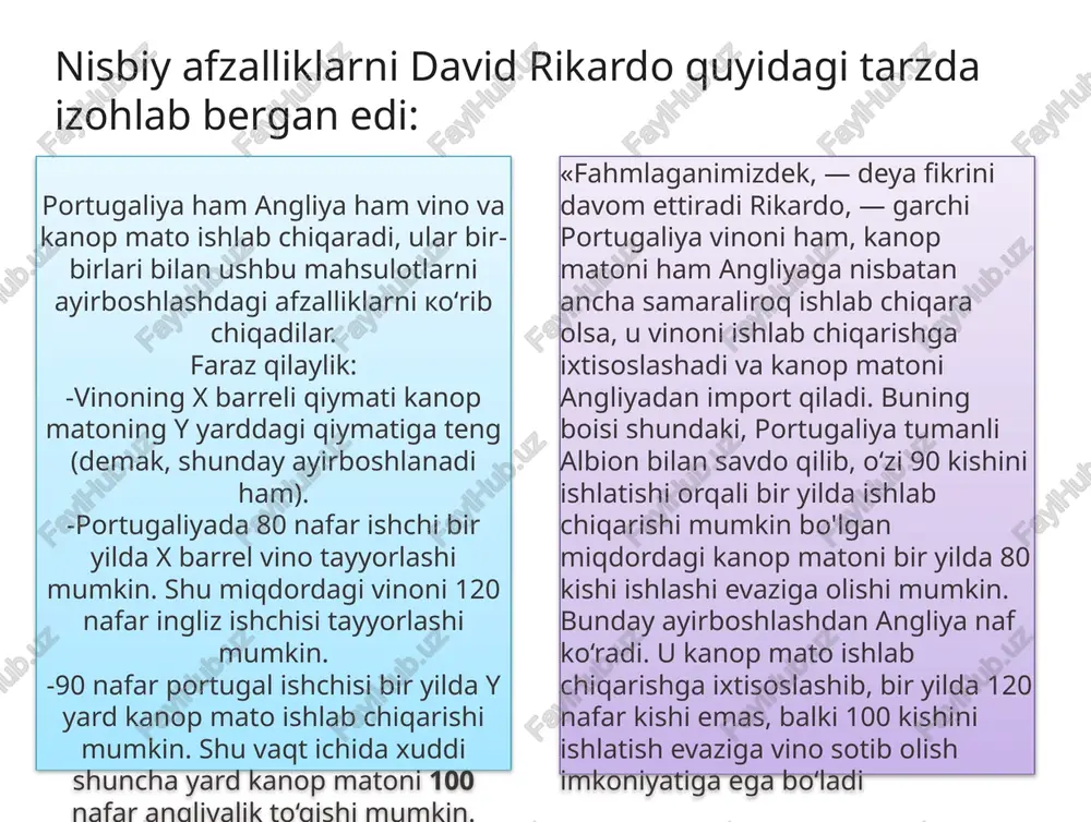 bozor nazariyasini ishlab chiqqan. sey har bir tovar boshqa tovarga almashtirilganligi sababli, bozorga kiradigan har bir tovar o'z talabini yaratadi va bozorda yuzaga keladigan har qanday talab o'z taklifini yaratadi. ayirboshlash iqtisodiyotida bunday o'zaro bog'liqlikni tasdiqlash ko'pincha sey qonuni deb nomlanadi. ushbu tamoyil tovar va xizmatlarning ortiqcha ishlab chiqarilishi bilan bog'liq iqtisodiy inqirozlar ehtimolini inkor etish, shuningdek, bozor iqtisodiyoti avtomatik ravishda to'liq ish bilan ta'minlanishini tasdiqlash uchun ishlatilgan. sey qonuni 10 sey qonuni - bu iqtisodiy qonun bo'lib, unga muvofiq yalpi talab iqtisodiyotda mavjud texnologiyalar va resurslarga muvofiq ishlab chiqarilgan mahsulotlarning butun hajmini moslashuvchan narxlar bilan avtomatik ravishda o'zlashtiradi. sey qonuniga ko'ra talab va taklif doimo muvozanatli bo'ladi. sey qonuni bozor iqtisodiyoti sharoitida ortiqcha ishlab chiqarish inqirozining mumkin emasligini anglatadi.mahsulotning ma'lum miqdorini ishlab chiqarish haqiqatining o'zi ishlab chiqarish hajmiga to'liq teng bo'lgan va uni sotib olish uchun to'liq yetarli bo'lgan daromad miqdorini (ish haqi, foyda va boshqalar ko'rinishida) keltirib chiqaradi. …