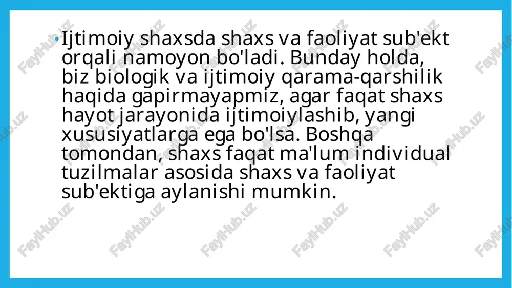 umumiy formaldinamik xarakteristikasini namoyon qiladi. temperamentni o‘rganishdagi asosiy muammolar uning biologik asosini ochib berish hamda genetik tabiatga ega ekanligini o‘rganish bilan bog`liq. boshqa muhim bo‘lmagan masalalari esa uni tadqiq etish hamda temperamentni hosil qiluvchi psixologik mezonlari yoki uning tipologik asosini tashkil etuvchi xususiyatlari bilan bog`liq. temperamentning ayrim muhim masalalari: shaxs individual tuzilishda uning o‘rnini aniqlash, harakter va umumiy qobiliyatlar rivojlanishida uning rolini ko‘rsatib berish hamda temperamentni professional faoliyatning muvafaqqiyatga eltuvchi omili sifatida o‘rganishdan iborat. temperament shaxsning o‘zligini, ya’ni shaxs xulq - atvorini umumiy formal-dinamik xarakteristikasini namoyon qiladi. temperamentni o‘rganishdagi asosiy muammolar uning biologik asosini ochib berish hamda genetik tabiatga ega ekanligini o‘rganish bilan bog`liq. boshqa muhim bo‘lmagan masalalari esa uni tadqiq etish hamda temperamentni hosil qiluvchi psixologik mezonlari yoki uning tipologik asosini tashkil etuvchi xususiyatlari bilan bog`liq. temperamentning ayrim muhim masalalari: shaxs individual tuzilishda uning o‘rnini aniqlash, harakter va umumiy qobiliyatlar rivojlanishida uning rolini ko‘rsatib berish hamda temperamentni professional faoliyatning …