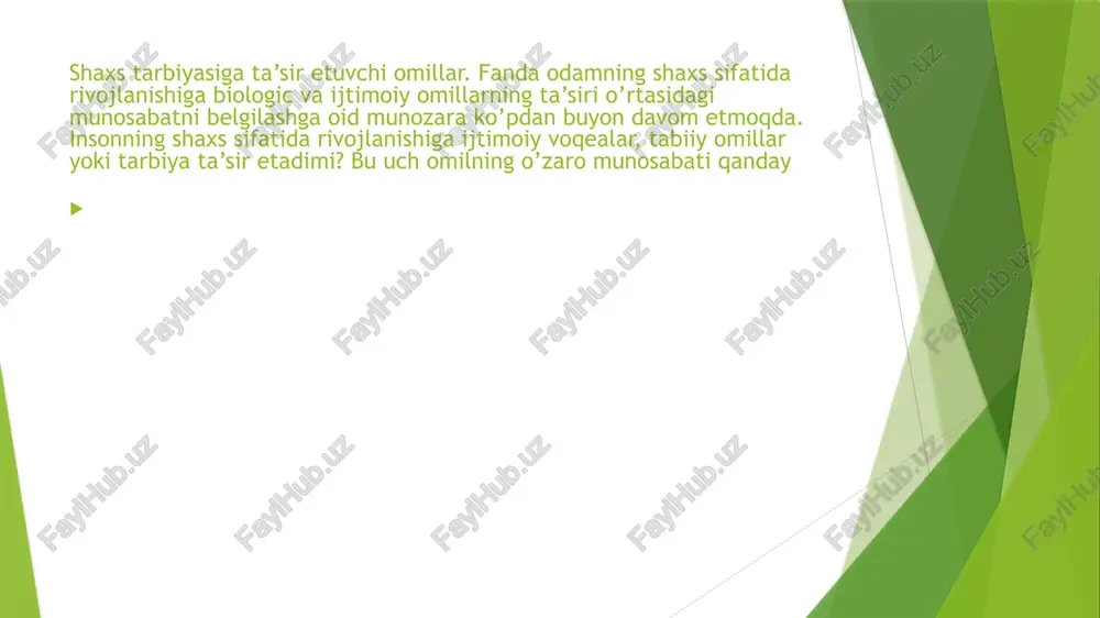 shaxsning rivojlanishi, tarbiyasiva ijtimoiylashuvi - Page 4
