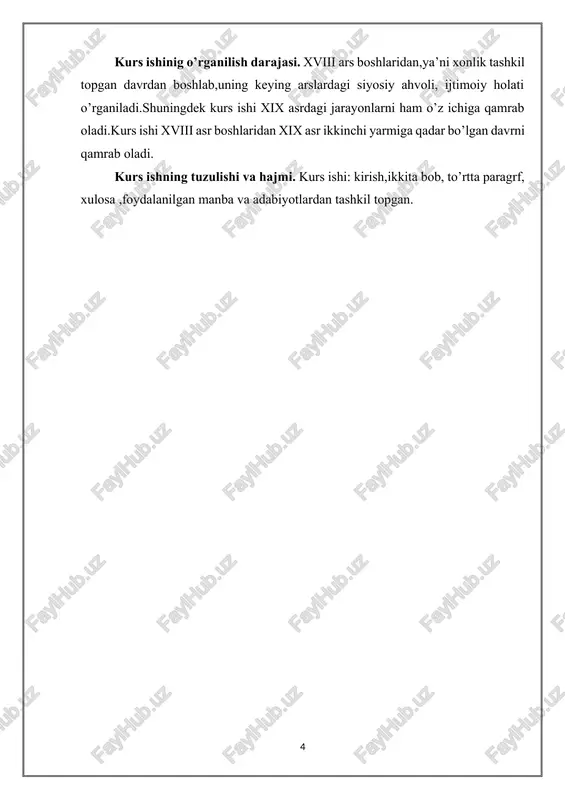 abi bilan ularning qo‘lida garov sifatida ushlab turilgan bobobek xonlik taxtiga ko‘tarildi. lekin, oradan bir yil ham o‘tmay o‘ratepa yurishi vaqtida bobobek beshariqda o‘ldirildi hamda erdonabiy (1755-1769 yy.) qayta qo‘qon taxtini egalladi. xitoylik geograflarning ma’lumotlariga ko‘ra, uning hukmronligi davrida, 1759-1760 yillarda farg‘ona to‘rtta mulk: andijon, namangan, marg‘ilon va qo‘qonga bo‘lingan bo‘lib, ular ichida qo‘qon yetakchilik qilgan. erdonabiydan so‘ng taxtga shohruhbiyning uchinchi o‘g‘li shodibekning farzandi sulaymonbek o‘tiradi. uning taxni egallashida urug‘ oqsoqollarining ko‘magi katta bo‘lgan bo‘lsa-da u atigi 6 oy hukmdorlik qildi.[footnoteref:4] [4: azamat ziyo. o`zbek davlatchiligi tarixi. t., ―sharq, 2000.] 1770 yilda qo‘qon taxtiga abdurahmonbiyning o‘g‘li norbo‘tabiy (1770-1801 yy.) o‘tiradi. norbutabiy markaziy hikimiyatni mustahkamlashda, bo‘ysunmas hokimlar qarshiligini bostirishda nisbatan muvaffaqiyat qozonadi. u chust va namangandagi g‘alayonlarni bostirganidan so‘ng, bu shaharlarga o‘z odamlarini hokim etib tayinlaydi. norbutabiy bir qancha urinishlardan so‘ng andijon, o‘sh, xo‘jand va yaqin atrofdagi qo‘shni hududlarni bosib oladi. u 1799 yilda toshkentni ham bosib olishga harakat qildi, ammo, …