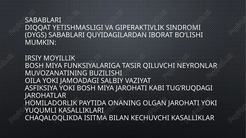 diqqat yetishmasligi va giperaktivlik sindromi (dygs) - Page 4