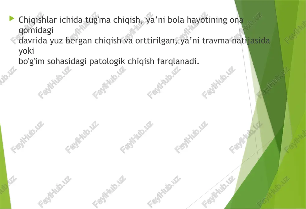 yuzasini (har bir bo'g'im g a xos harakatlarni qaytarish yo'li bila n ) o 'z o'rniga solishga asoslangan bir necha usullar qo'llaniladi. zararlangan bo'g'im dagi bu harakat chiqishga sabab bo'lgan harakatni orqadan oldinga qarab qaytarishdan iborat deyish mumkin. yelka chiqqanda ko'pincha gippokrat, mott (118-rasm), m.koxx< va janelidze usullari qo'llaniladi. shifokor kasal bilan yuzma-yuz zararlangan tomoni bilan o'tiradi a tovonini bemorning qo'ltig'iga qo'yib tiraydi. so'ngra bem or qo'li ikki qo'li bilan ushlab, tovoni bilan richagsimon holda qo'ltig'iga bosac traksiya paytida chiqqan yelka suyagi boshchasi bo'g'im kosasiga tushac koxer metodi. yelka chiqqanda uni o'z o'miga solish uchun ko'pincl shu metod qo'llaniladi. (120-rasm). bemor stolga yotqizilgandan key xirurgga chiqqan tomondan kasalning boshiga yuz o'girgan holda quyida usul bilan yelka suyagini chiqqan joyiga soladi: 1) bilak bo'g'im ini buki yelka suyagi tanaga taqaladi; 2) yelka pastga tortilib, tashqari tom onga bukiladi (rotatsiya); 3) qo'l oldindan yuqoriga ko'tarilib, shu zahotiyoq bilak va panja sog'lom yelkaga …
