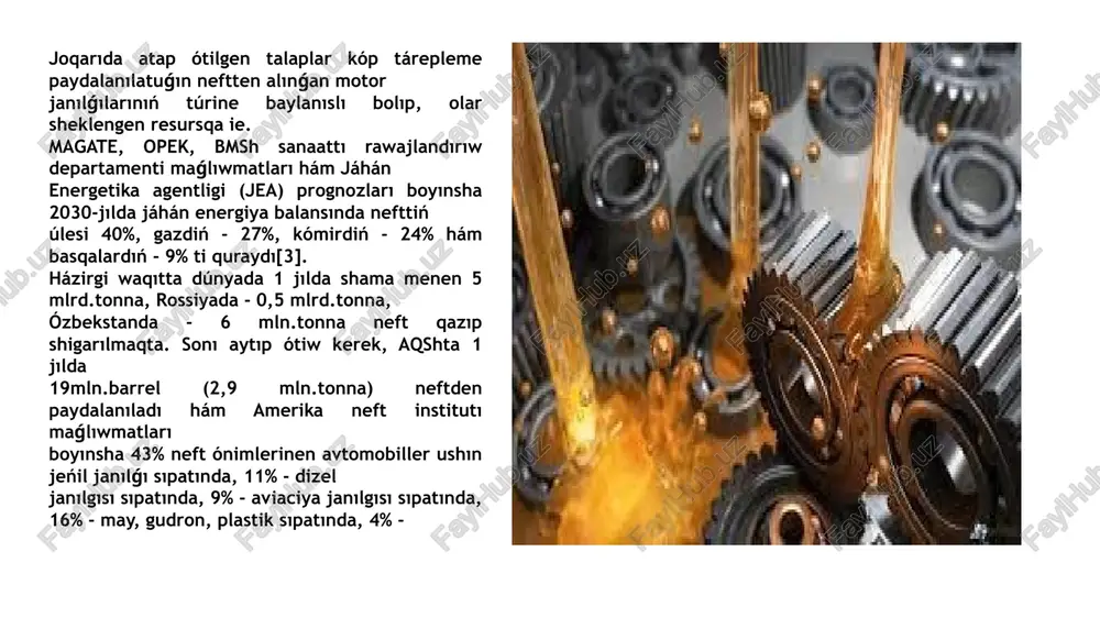 awıl xojalıq texnikalarında alternativ janılgılardan paydalanıw - Page 4