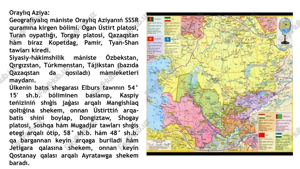 orta aziya mamleketleriniñ siyasiy-administrativlik boliniwi - Page 4