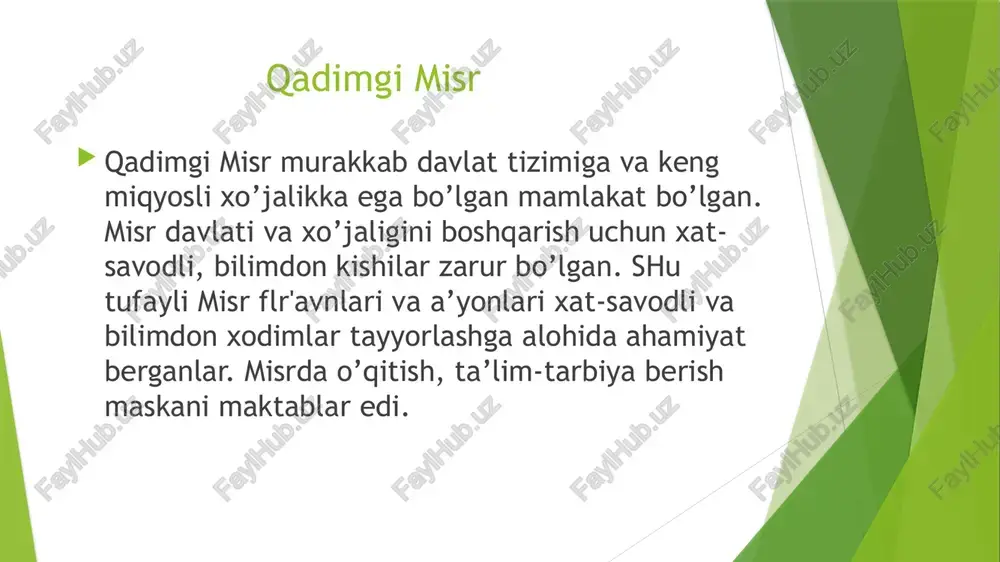 di. ushbu kitobda disterverg ta’limning umumiy vazifalarini va tamoyillari to’g’risidagi o’zining taraqiyparvar qarashlarini bayon qilib berdi. disterverg g’oyalari disterverg tarix, geografiya, ona tili va adabiyotning o’qitilishini bolalarga ta’lim berishda katta roli borligini ko’rsatib o’tdi. u tabiyot va matematika fanlariga yuksak baho berdi, bu fanlar bolalarning intellektual o’sishi uchun muhim vosita ekanligini ko’rsatdi va hamma tipdagi umumiy ta’lim maktablarida bu fanlar o’qitilishi lozim, deb hisobladi. ya.a.komenskiyning pedagogik nazariyasi ya.a.komenskiy demokratik pedagogikaning asoschisi sifatida bashariyat tarixidan o'rin oldi. u o'zining amaliy hayotini, pedagogik faoliyatini, ilmiy asarlarini, xalq bolalarini o'qitish va tarbiyalashda bag'ishladi. a.ya.komenskiyning xizmati shundaki, u yosh avlodni o'qitish va tarbiyalash haqidagi fan pedagogika fanining vazifalarini payqabgina qolmasdan, balki pedagogik ilmining poydevorini qurdi va rivojlanish yo'llarini ko'rsatib o'tdi. komenskiy maktabning aniq tartibini tabiatdan olmoq kerak 1. o'qishni o'z vaqtida, ya`ni kishining fikri boshqa narsalarga bo'linmasdan turib boshlash kerak. 2. bolaning aqli o'qitish uchun yetarli darajada tayyorlagan bo'lishi lozim. 3. o'qitishda umumiydan xususiyga …