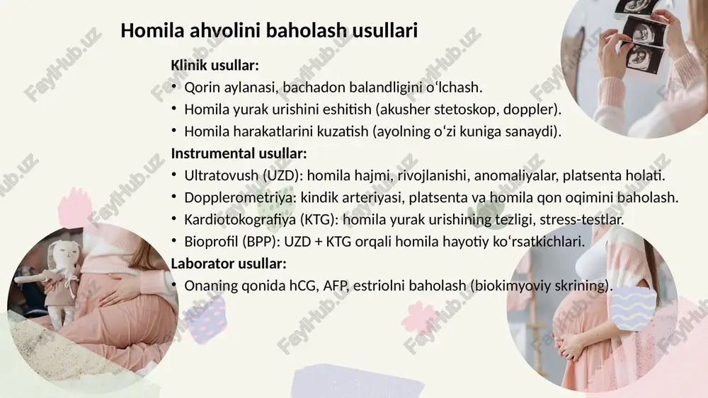 antenatal kuzatuvning zamonaviy konsepsiyasi - Page 4