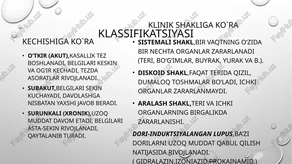 • buyrak shikastlanishida → tuzni cheklash, davolashni kuchaytirish • yurak-qon tomir kasalliklarida → maxsus kardioprotektiv dori vositalari • fizioterapiya va reabilitatsiya kurslari • asoratlarni erta aniqlash va tezkor davolash image3.png image4.jpeg image5.jpeg image6.jpeg image1.png