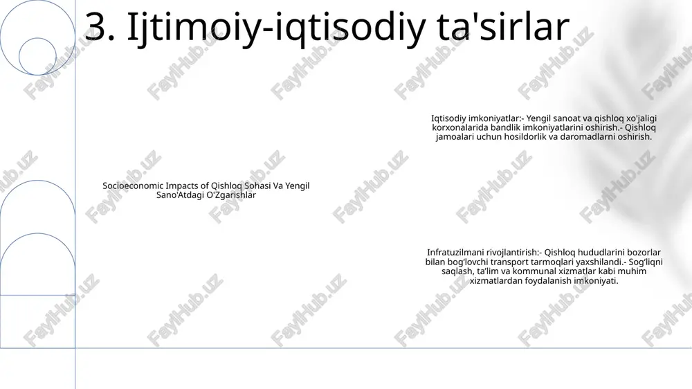 qishloq sohasi va yengil sano'atdagi o'zgarisglar - Page 4