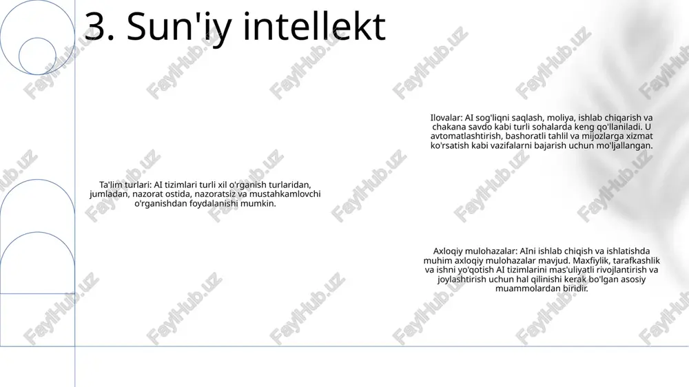 ni himoya qilish kabi echimlar iqlim o'zgarishini kamaytirish uchun juda muhimdir. ushbu yechimlar yanada barqaror va iqlimga chidamli kelajakka imkon beradi. 10. iqlim faolligi suvdan oqilona foydalanish: suv resurslarining ortiqcha sarflanishini oldini olish uchun samarali sug'orish texnikasi, yomg'ir suvini yig'ish tizimlari va suvni tejaydigan qurilmalardan foydalanish kerak. energiya samaradorligi: energiya sarfini kamaytirish, issiqxona gazlari chiqindilarini kamaytirish va barqaror kelajakni ta'minlash uchun binolar va jihozlarni energiya samaradorligini oshirish juda muhimdir. chiqindilarni boshqarish: chiqindilarni kamaytirish, qayta ishlatish va qayta ishlash tabiiy resurslarni himoya qilish va atrof-muhit ifloslanishining oldini olish uchun juda muhimdir. 11. barqarorlik 1: "uyg'onish va reformatsiya: zamonaviy evropaning tug'ilishi" (15-17-asrlar): evropada insonparvarlik, ilmiy yutuqlar va diniy islohotlar, jumladan protestantizmning yuksalishi bilan tavsiflangan madaniy va intellektual qayta tug'ilishni qamrab oladi. 2: “tadqiqotlar asri va imperiyalar: oʻzgargan dunyo” (15—19-asrlar): yevropaning kashfiyotlar, mustamlakachilik kengayishi va ulkan global imperiyalarning barpo etilishini oʻrganadi, bu muhim madaniy almashinuvlar va geosiyosiy oʻzgarishlarga olib keladi. 3: "sanoat inqilobi …