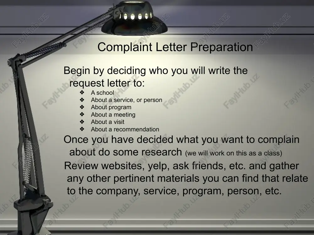 complaint letter - Page 4