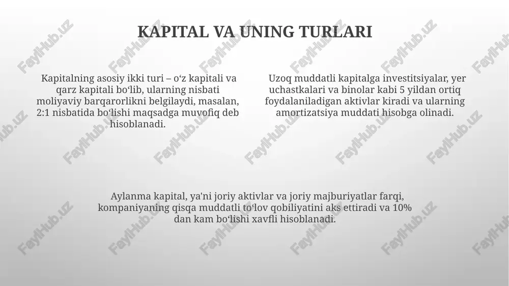 oyda va zarar hisobi korxona faoliyatining 1 yillik yoki boshqa hisobot davridagi moliyaviy natijalarini, ya’ni sof foyda yoki zarar miqdorini aks ettiruvchi asosiy hisobot shakli hisoblanadi. buxgalteriya hisobining asosiy tushunchalari davlat byudjetiga soliq to'lovlarini hisoblashda 5 ta asosiy soliq turi (foyda solig'i, qqs va boshqalar) va ularning stavkalarini bilgan holda buxgalterlik hisobini yuritish muhim ahamiyatga ega. buxgalteriya hisobida foyda va zararlar hisobida 3 ta asosiy tushuncha: daromad, xarajat va foyda (yoki zarar) miqdorlari aks etadi va moliyaviy natijani ko'rsatadi. buxgalteriya hisobida aktivlar va passivlarning 2 ta asosiy turi mavjud bo'lib, ular balansda aks etadi va moliyaviy holatni 1-yanvar va 31-dekabrdagi hisobotlarda ko'rsatiladi. daromad va xarajatlar xarajatlarni boshqarishda, ma'muriy xarajatlarning 10% qisqarishi va ishlab chiqarish xarajatlarining 5%ga kamayishi kompaniyaning rentabelligini oshiradi. daromadning 30%ini tashkil etuvchi asosiy mahsulot sotuvining o'sishi, kompaniyaning bozordagi pozitsiyasini mustahkamlaydi va daromadni yanada oshirishga imkon beradi. daromad va xarajatlarni tahlil qilishda, 2022 yildagi sof foyda 15%ga o'sgan bo'lsa, …