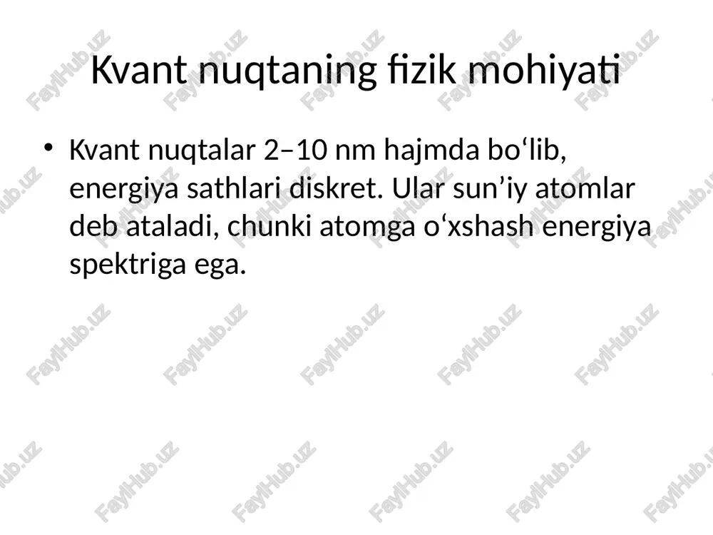 kvant nuqtali yarim o‘tkazgichlar - Page 4
