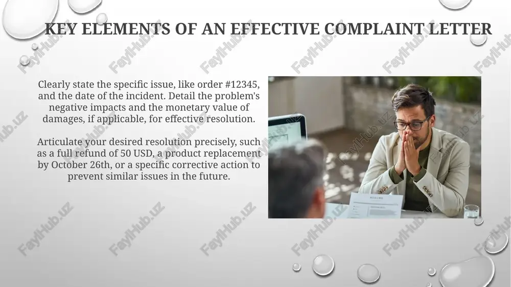 presentation on complaint letter - Page 4