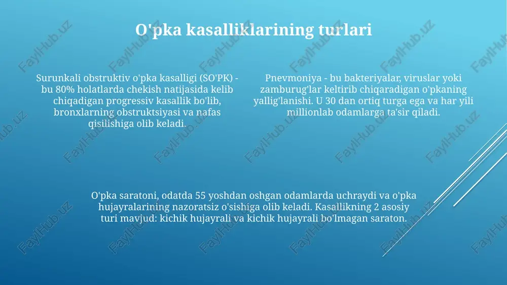 nafas olish tizimi kasalliklari - Page 4