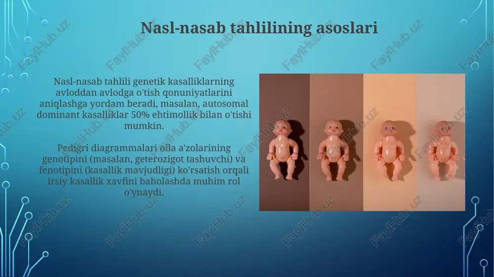 antropogenetika usullari: shajara usuli - Page 4
