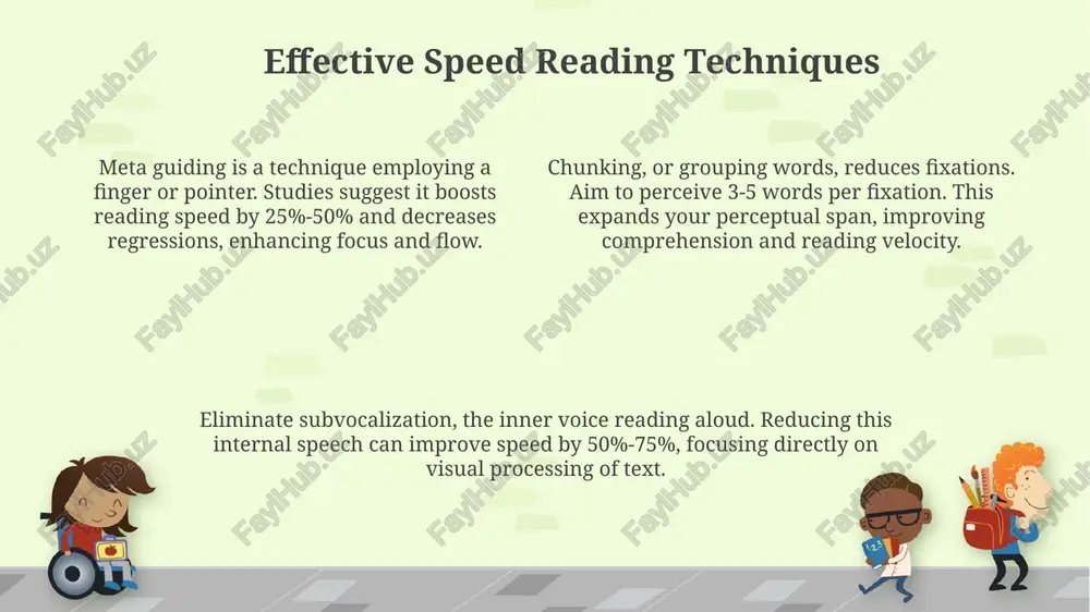 techniques for increasing reading speed and comprehesion - Page 4