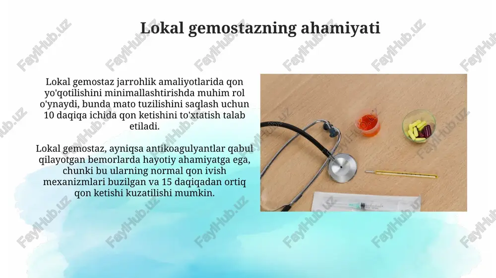 mahalliy gemostaz uchun dori vositalar - Page 4