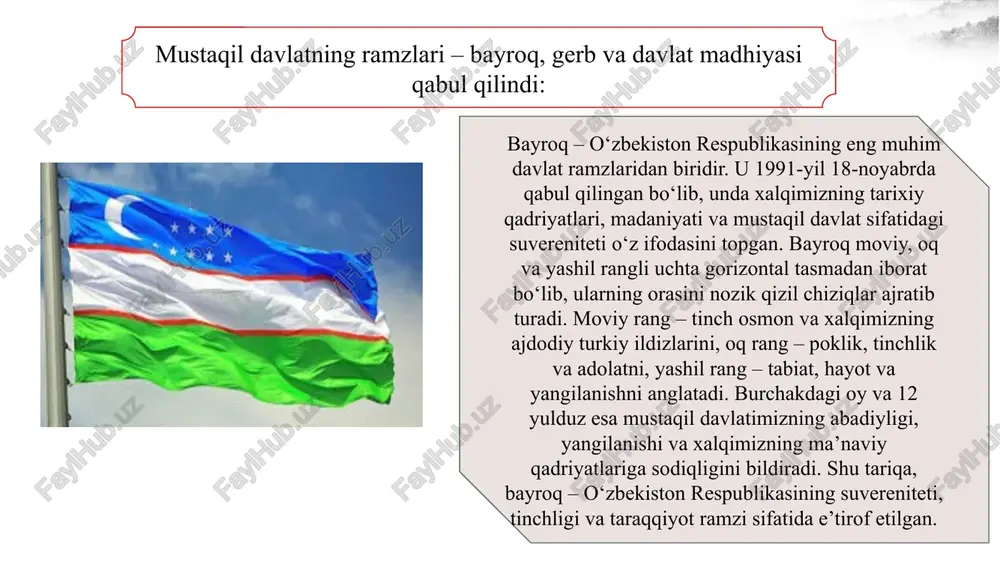mustaqil o‘zbekiston respublikasining tashkil topishining tarixiy ahamiyati - Page 4