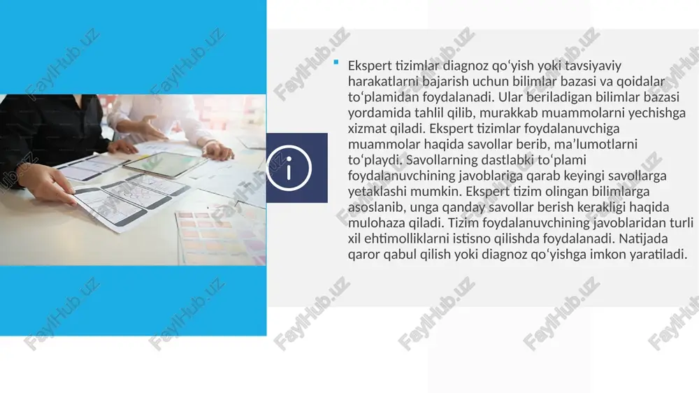 tak qizil rang bilan belgilangan. 11 ish varagʻi satrlar va ustunlar toʻplamidir. hujjatda bir nechta ish varagʻi boʻlishi mumkin. ish varaqlari, masalan, har bir mamlakatda savdo uchun ish varagʻi, yillik sotuvlar uchun ish varagʻi, har bir sinf uchun imtihon natijalari ish varagʻi kabi maʼlumotlarni ajratish yoki kiritish, maʼlumotlar jadvallarini saqlash va maʼlumotlar natijalarini koʻrsatish uchun qoʻllanishi mumkin; ish varaqlari koʻpincha bir xil tuzilishga ega boʻladi, ammo oʻzida har xil maʼlumotlarni saqlaydi. ushbu hujjatda toʻrtta – har bir mamlakat uchun bittadan ish varagʻi mavjud. har bir ish varagʻida ushbu mamlakatda amalga oshirilgan sotuvlar koʻrsatilgan. ayni paytda germaniyadagi sotuvlarga bagʻishlangan ish varagʻi faol holatda. proverka@example.com 13 bu yerda c ustunni yashirishni ko`rsatish mumkin endi esa c ustun yashirilganioni ko`rishimiz mumkin. elektron jadval xavfsizligi amaldagi dasturiy taʼminotga qarab, elektron jadvallarning turli qismlari turli yoʻllar bilan himoyalanishi mumkin. xavfsizlikning eng oddiy shakli – butun ishchi kitobni har qanday yangi ish varagʻi qoʻshilishidan yoki mavjud …