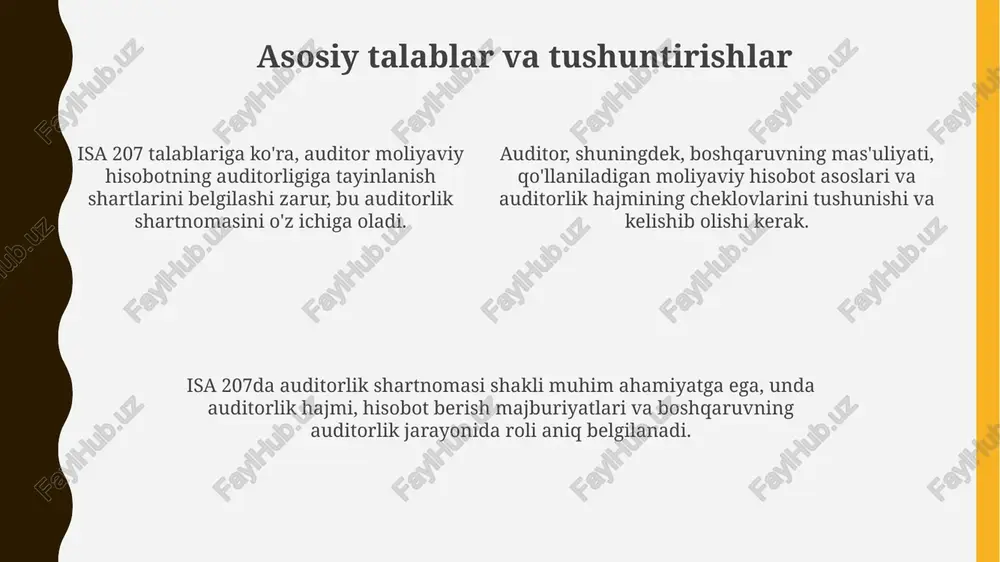 xalqaro audit standarti 207 - Page 4