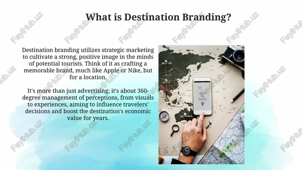 ment using social listening tools, analyzing the volume and valence (positive, negative, neutral) of conversations related to the destination to gauge public perception and emotional connection. monitor website traffic and conversion rates, specifically focusing on bookings and information requests. analyze these metrics alongside marketing campaign data to assess the effectiveness of branding initiatives. case studies: successful destination brands tourism in new zealand leverages "100% pure new zealand," a campaign focused on clean, untouched landscapes, boosting visitor arrivals by 20% and enhancing the perception of environmental sustainability. amsterdam's "i amsterdam" campaign skillfully uses a physical landmark (the i amsterdam letters) to encourage interaction, fostering a 50% increase in tourism satisfaction and brand engagement through photos. conclusion: building a lasting legacy effective destination branding requires a commitment to consistent storytelling, evolving with trends, and incorporating feedback loops to ensure relevance over 5-10 years. long-term success in destination branding demands investment in sustainable …