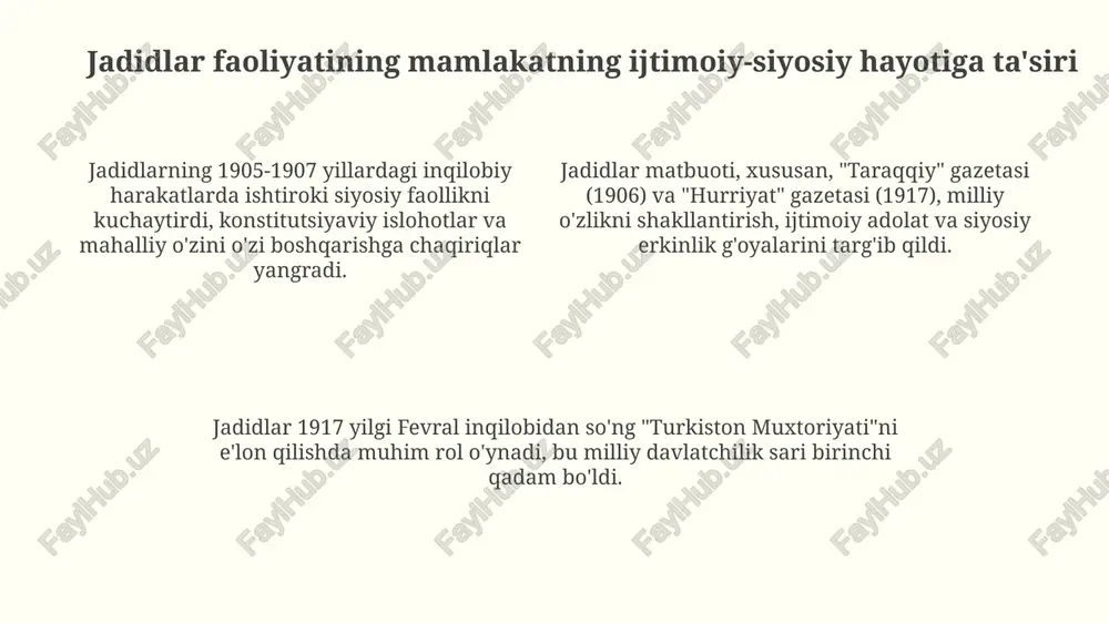 jadid ma'rifatparvarlarining dunyoqarashi va asosiy g'oyalari - Page 4