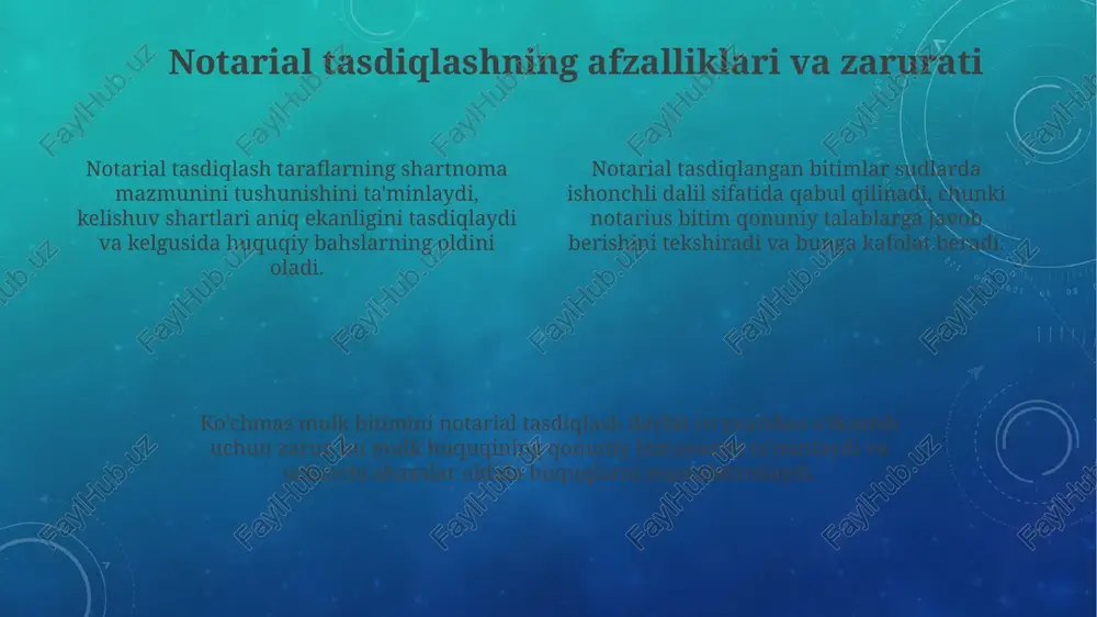 koʻchmas mulk bitimlarini notarial tasdiqlash - Page 4