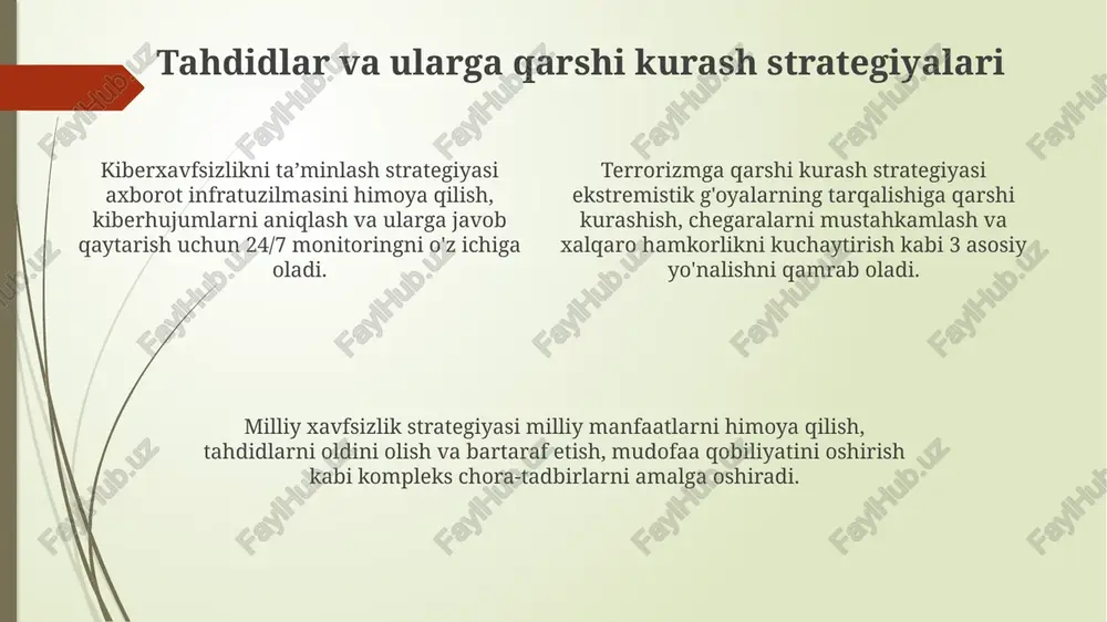 milliy xavfsizlikni ta'minlash bo'yicha olib borilayotgan ishlar - Page 4