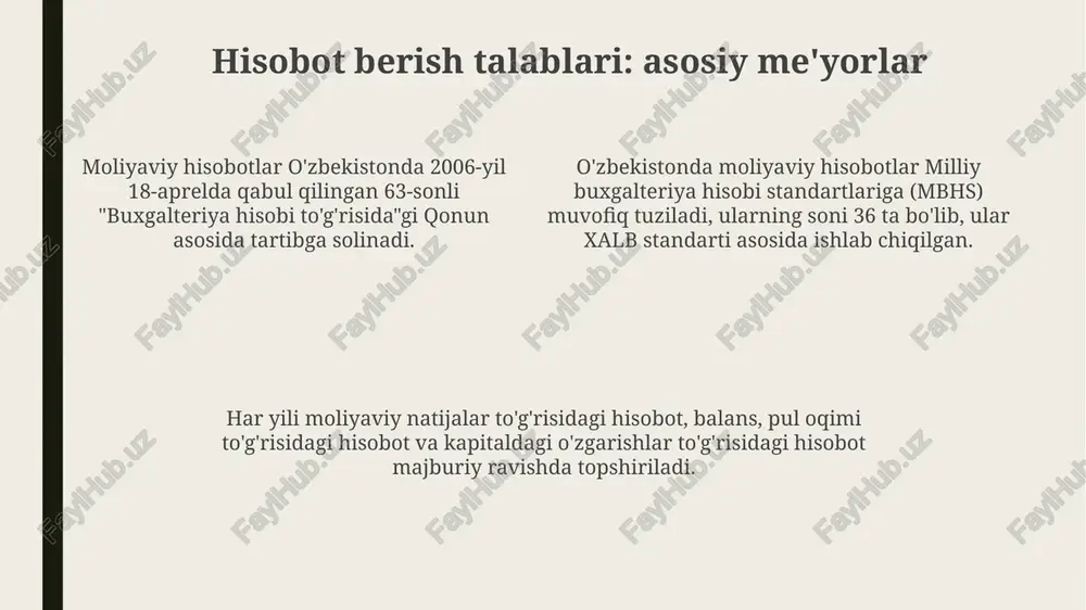 moliyaviy hisobot formatlari - Page 4