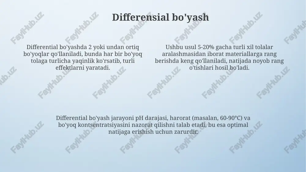 oddiy va differensial bo'yash - Page 4