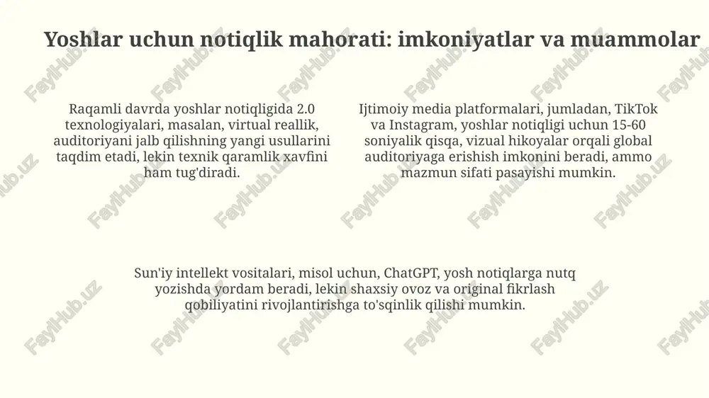 raqamli davrda notiqlikning yangi qiyofasi - Page 4