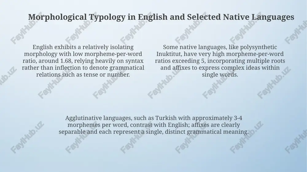 morphological typology of english and native languages - Page 4