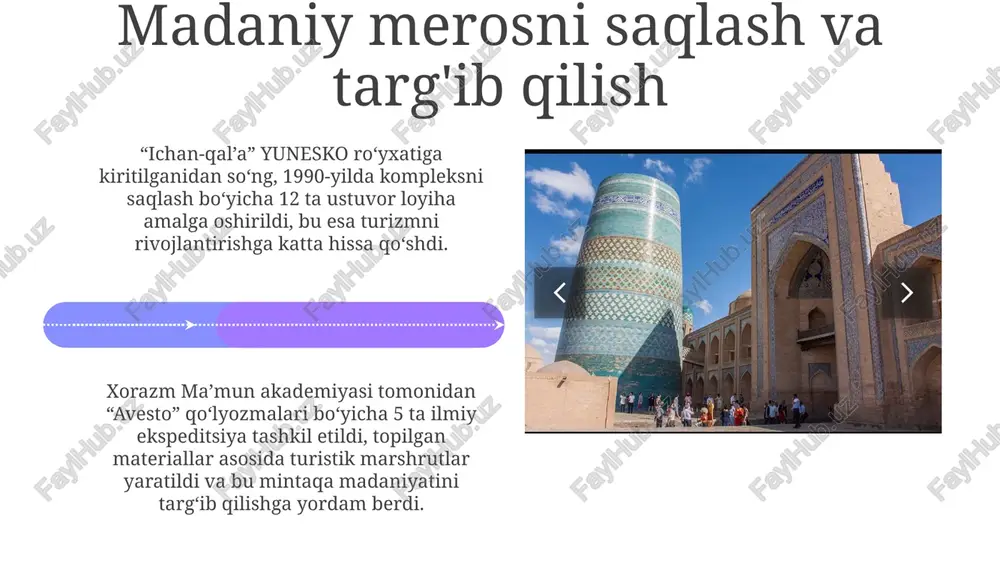 xorazm viloyatida turizmni rivojlantirish yo'llari - Page 4