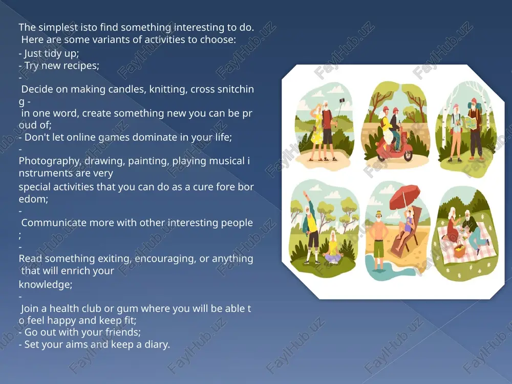 leisure time and hobby - Page 4