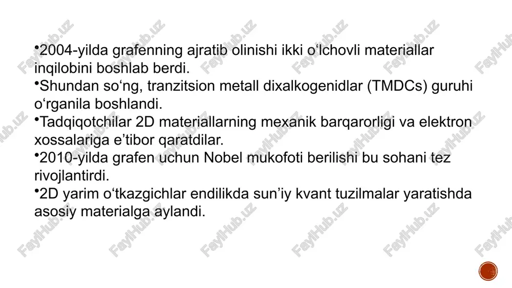 ikki o’lchovchi (2d) yarim o’tkazgichlar - Page 4