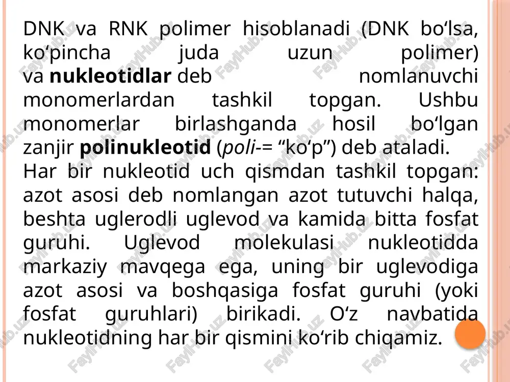 nuklein kislotalar - Page 4